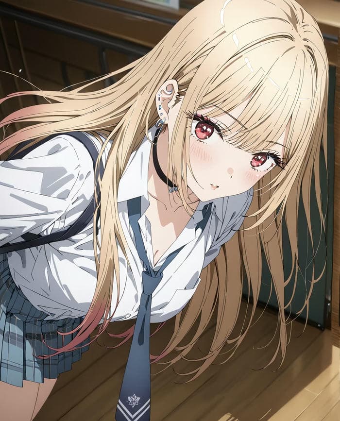 ảnh gái anime thần thái