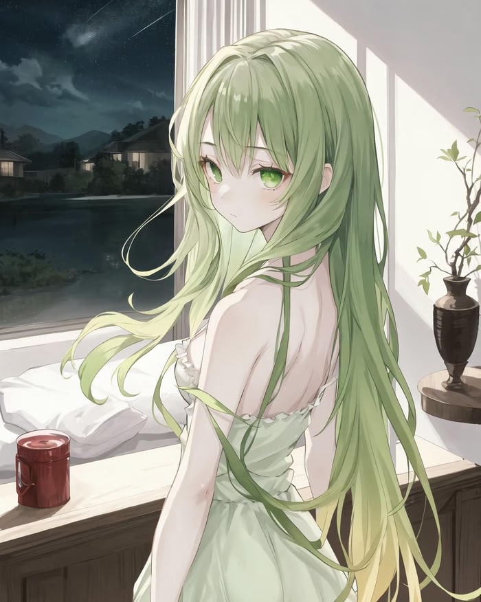 Ảnh gái anime mlem phong thái quyến rũ tinh tế