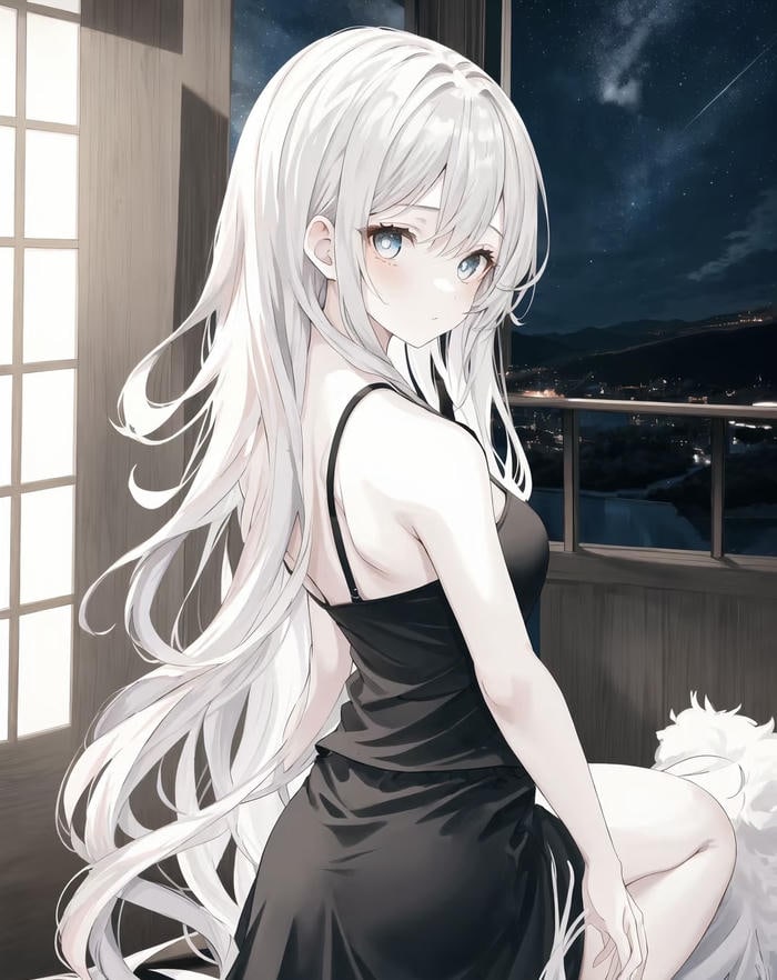 Gái mlem anime ảnh phong cách nghệ thuật tinh xảo