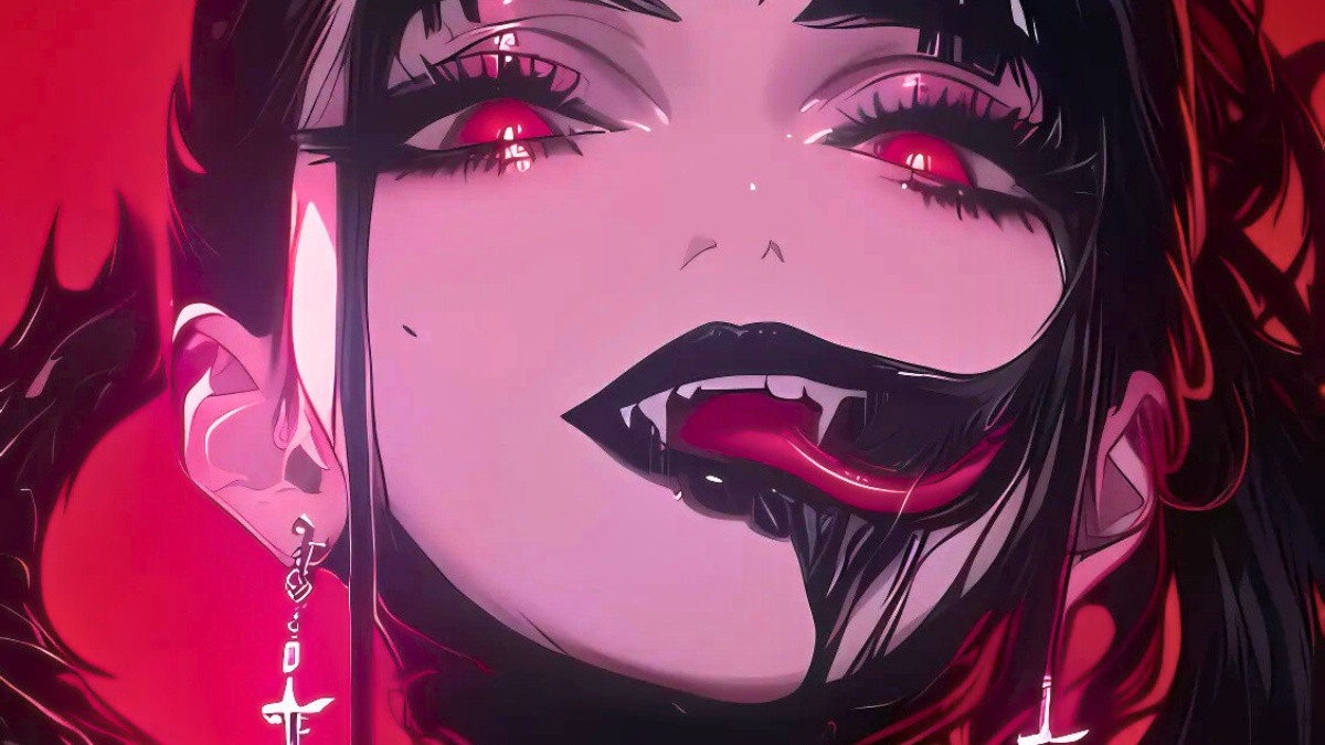 Ác quỷ nữ với đôi mắt sắc sảo nhìn thẳng