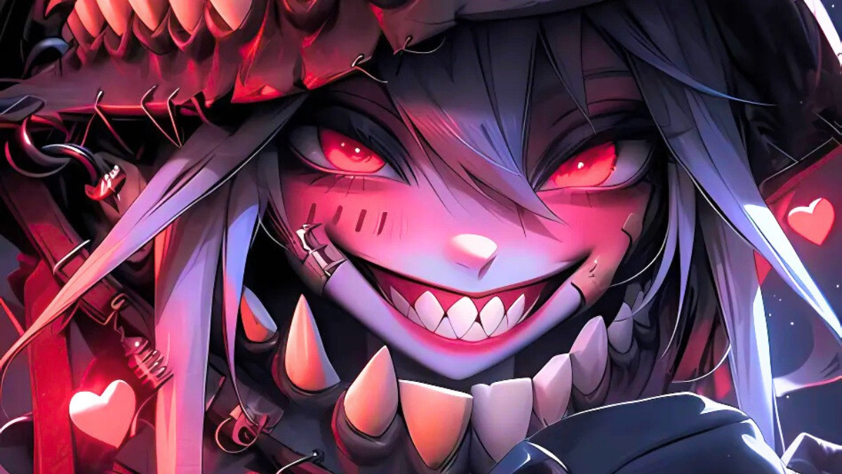 Nữ ác quỷ anime xinh đẹp với vầng hào quang