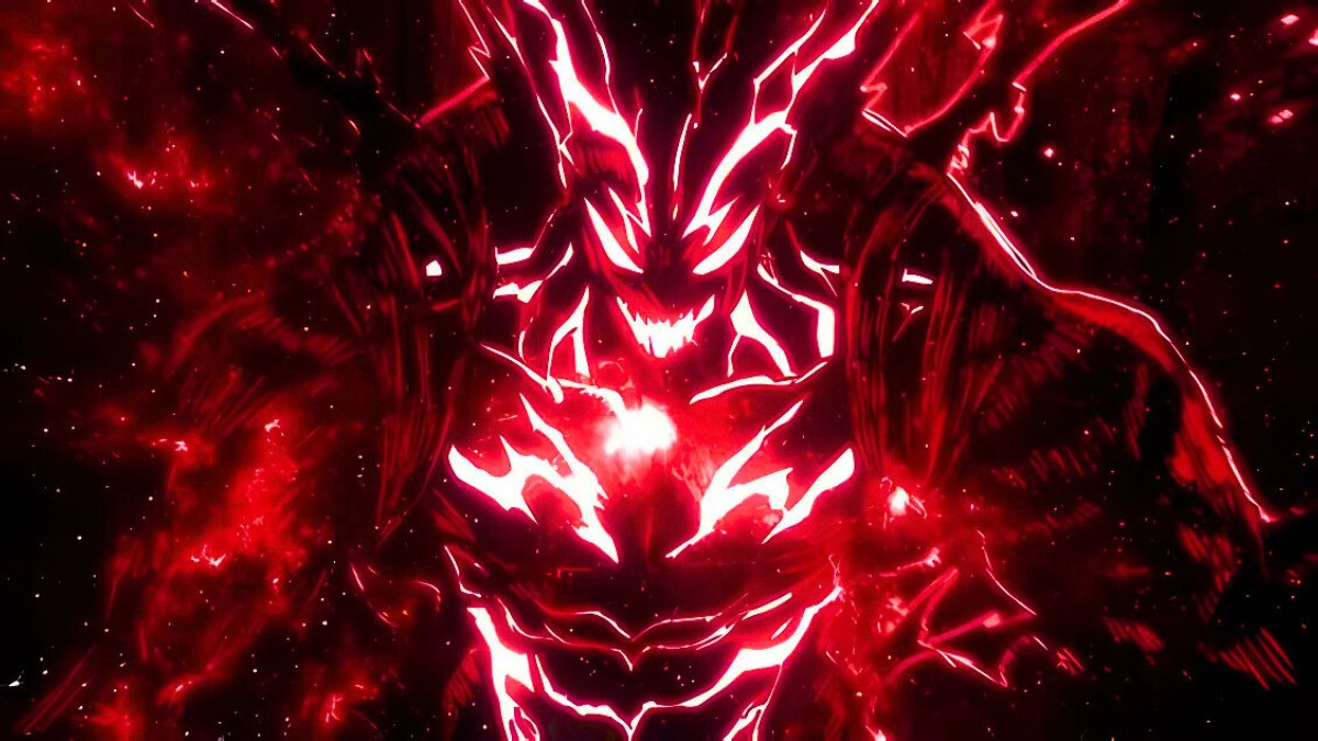 Ác quỷ anime ngầu với đôi mắt phát sáng