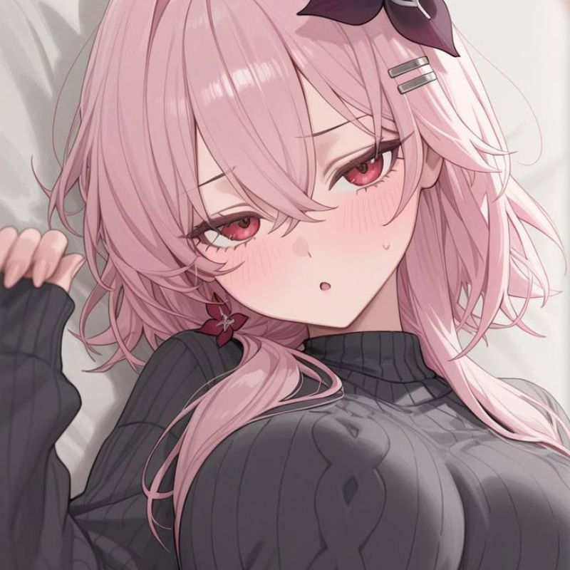 sexy trong chiếc áo đen