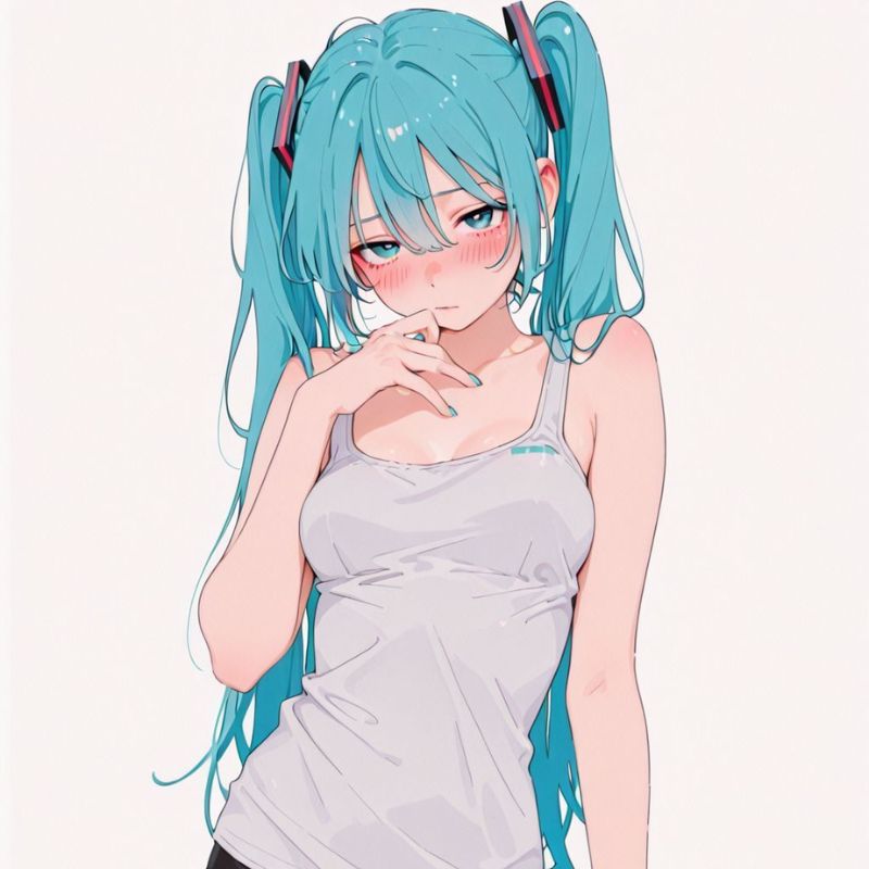 anime tóc xanh sexy