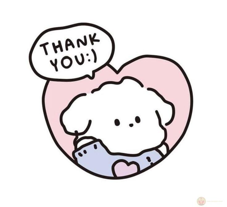 Không chắc tại sao, nhưng cứ cảm ơn là yên tâm