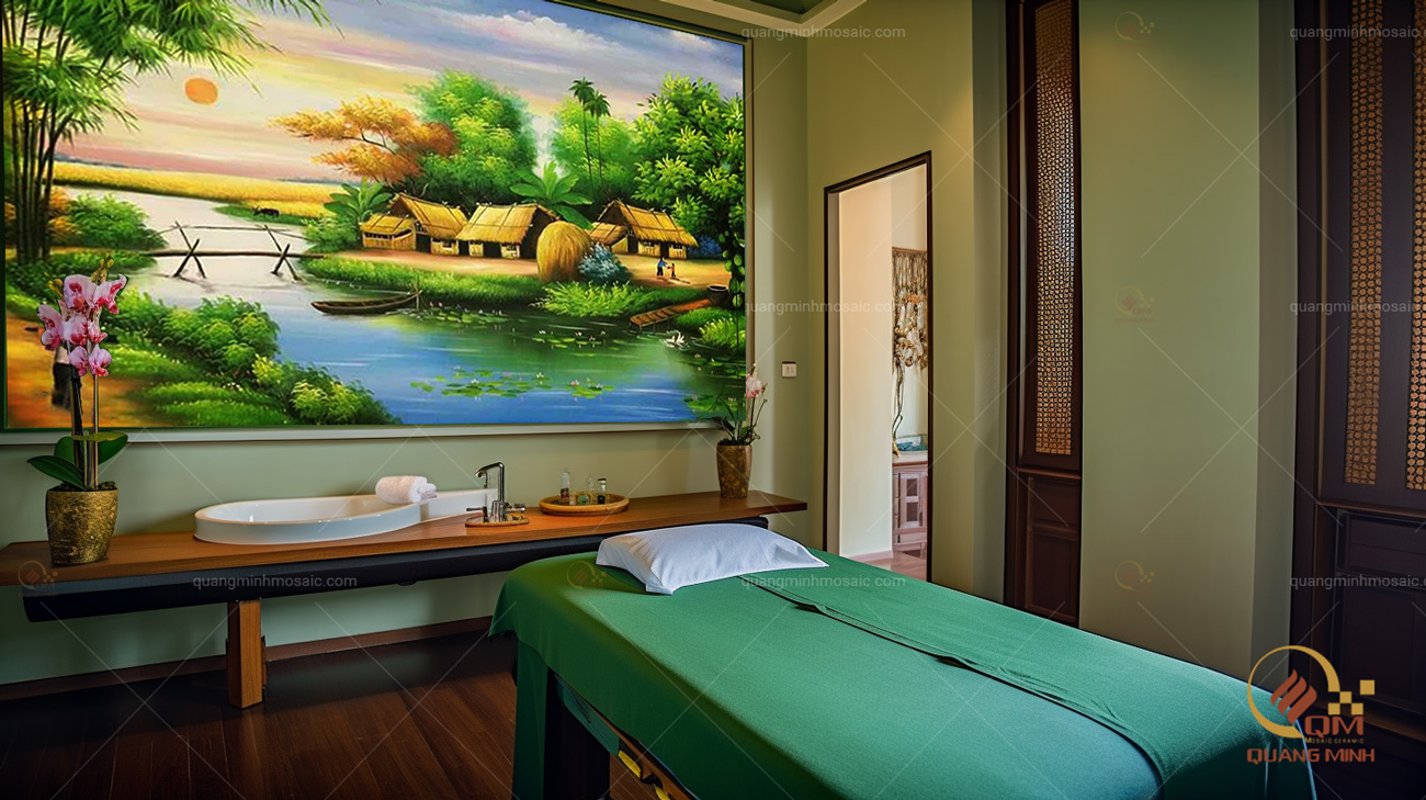 Tranh spa đẹp treo tường