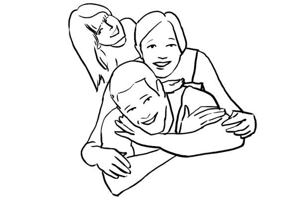 Family 14 - 19 cách tạo dáng chụp ảnh gia đình tự nhiên nhất - HThao Studio