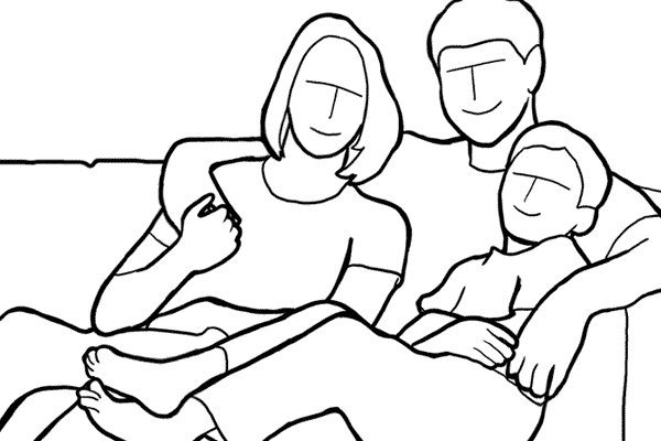 Family 15 - 19 cách tạo dáng chụp ảnh gia đình tự nhiên nhất - HThao Studio