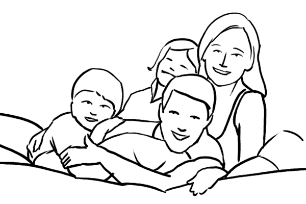 Family 16 - 19 cách tạo dáng chụp ảnh gia đình tự nhiên nhất - HThao Studio