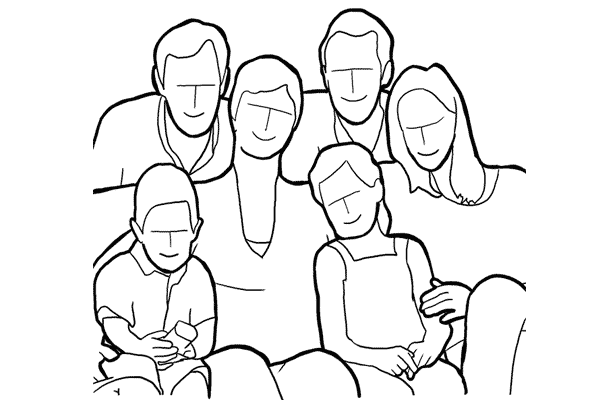 Family 11 - 19 cách tạo dáng chụp ảnh gia đình tự nhiên nhất - HThao Studio