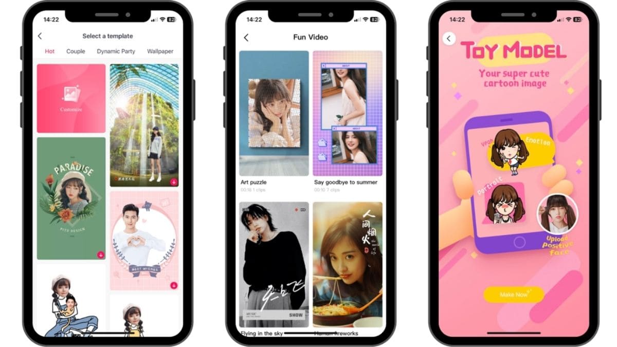 Pitu - app chỉnh sửa ảnh Trung Quốc