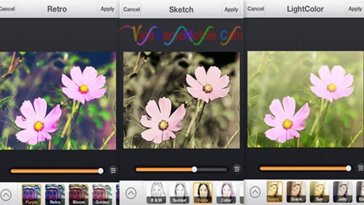 Ứng dụng chỉnh ảnh Trung Quốc - Camera360