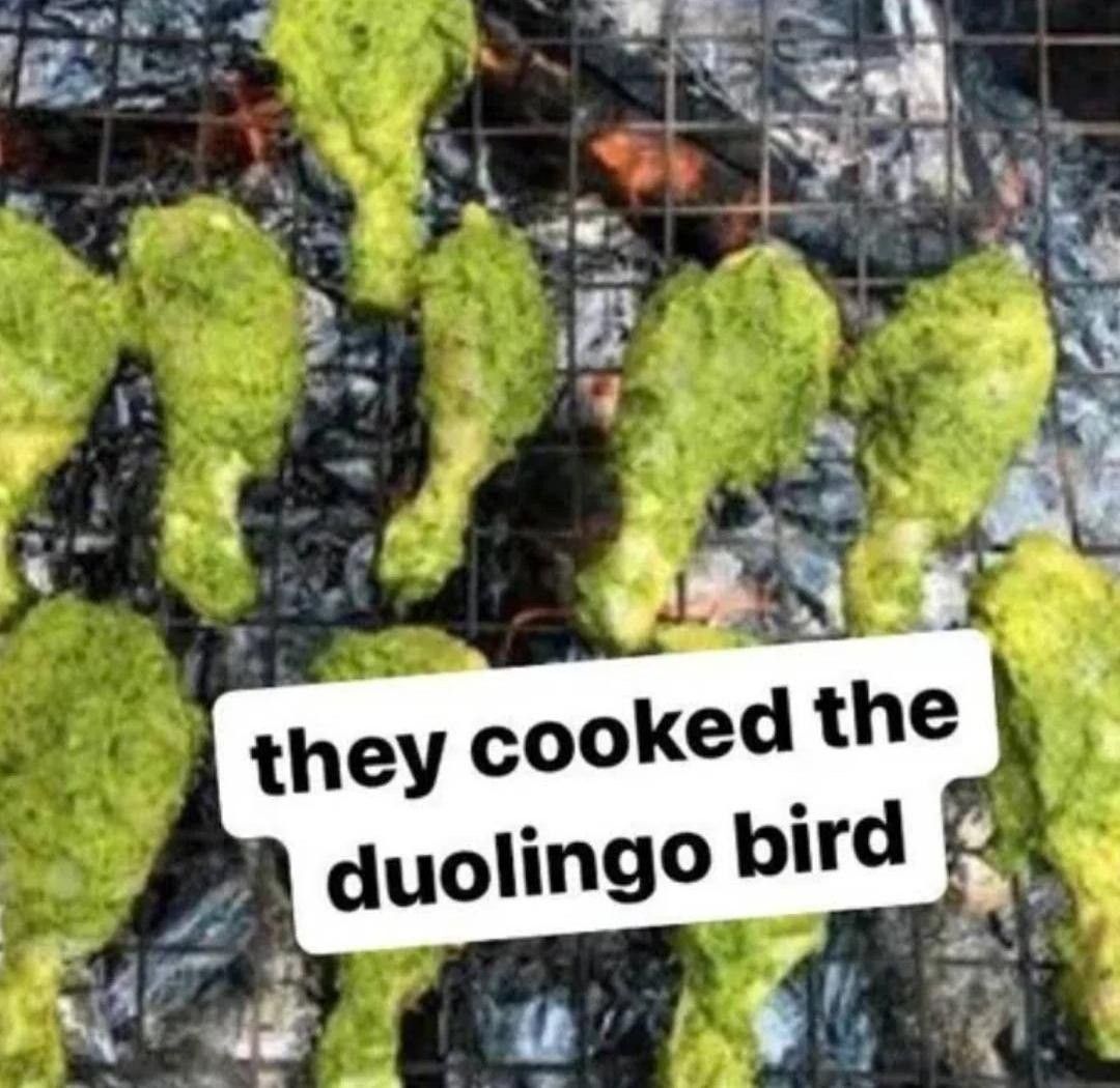 Ai cũng bật cười khi bạn bè gửi tặng nhau những tấm ảnh Duolingo meme độc đáo