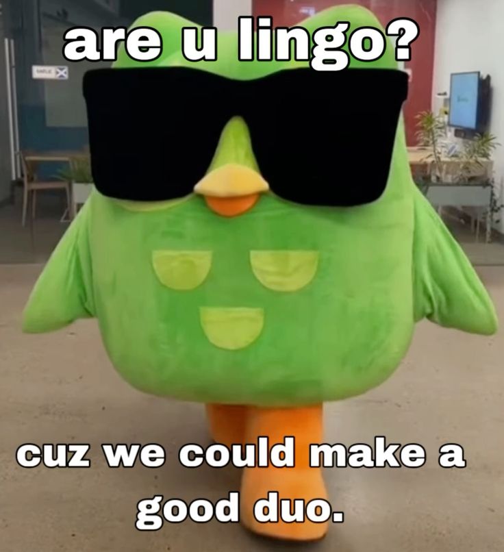 Người xem luôn bật cười trước sự hài hước tinh tế của mỗi Duolingo meme