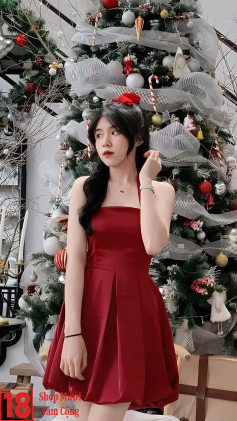 Gái đẹp Váy Ngắn đỏ (1)