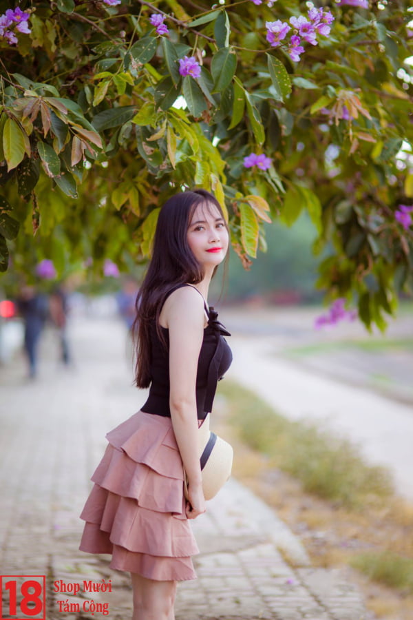 Gái Xinh Tik Tok Mặc Váy Ngắn (9)