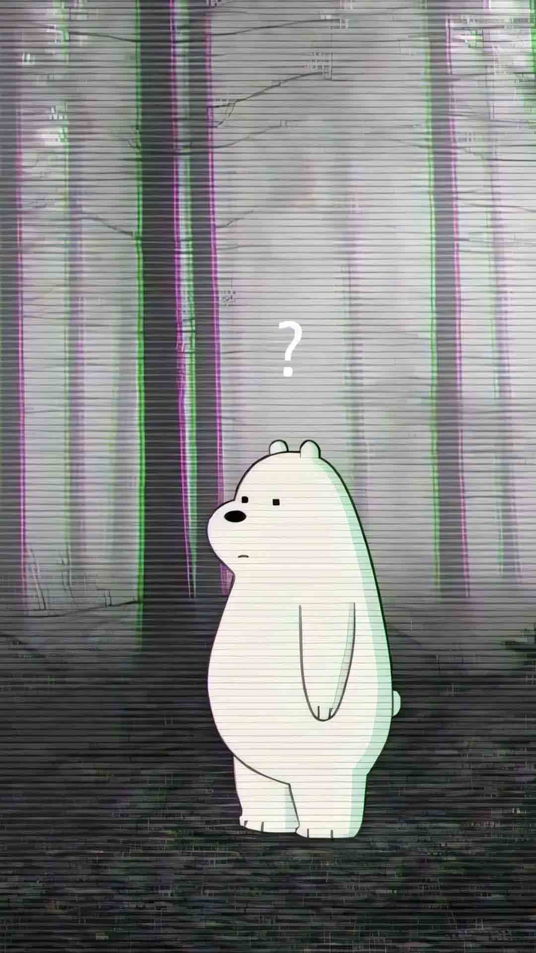 ice bear anh buon hoat hinh gau 1920px 1080px full hd 3