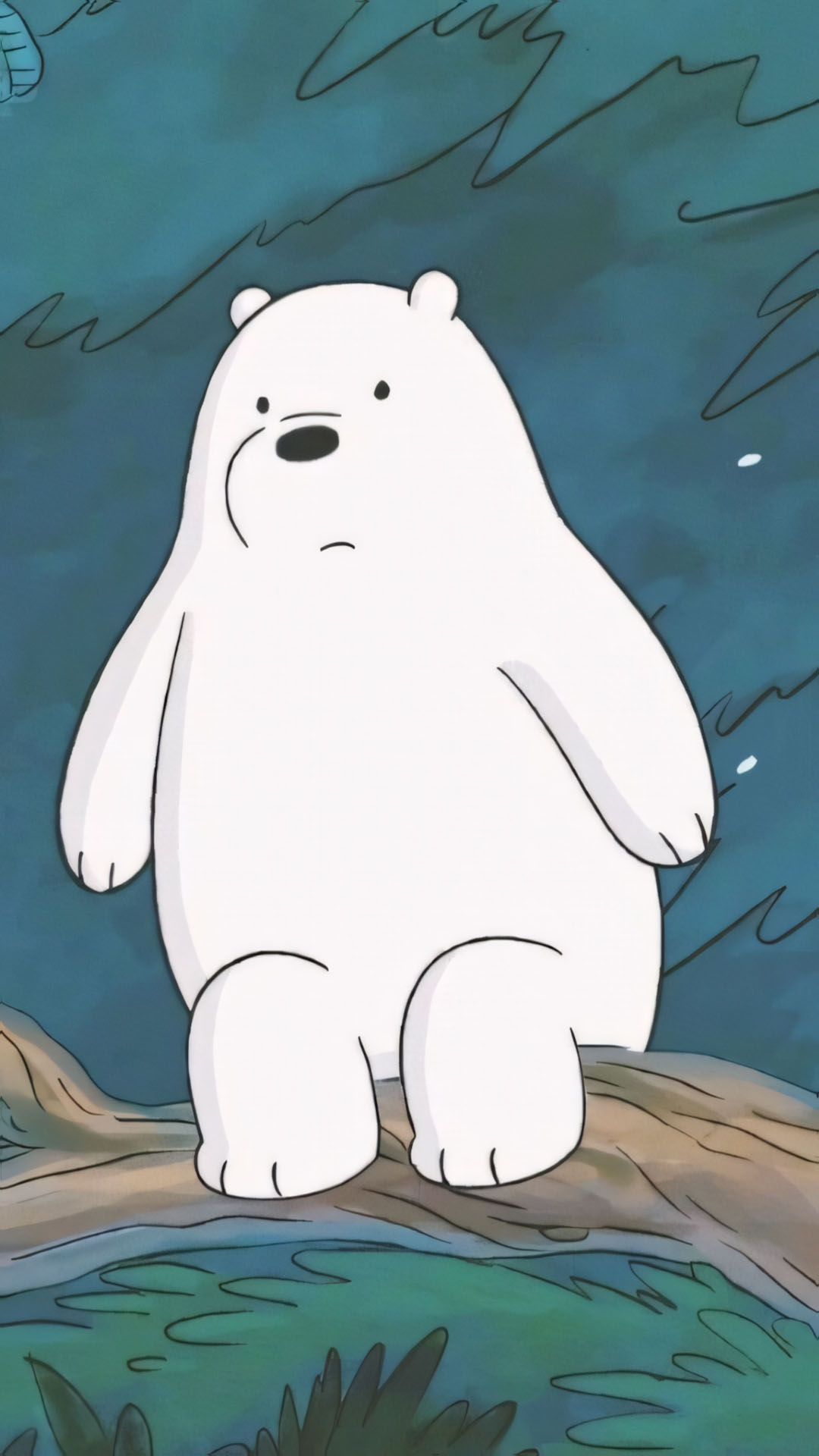 ice bear anh buon hoat hinh gau 1920px 1080px full hd 5