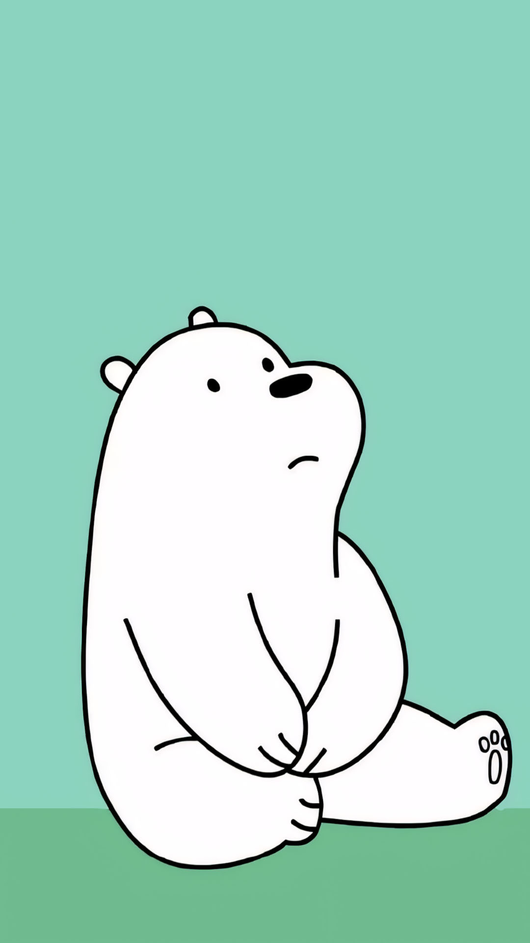 ice bear anh buon hoat hinh gau 1920px 1080px full hd 6
