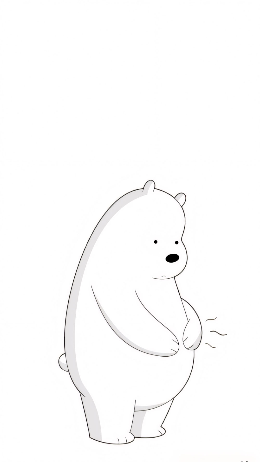 ice bear anh buon hoat hinh gau 1920px 1080px full hd 8