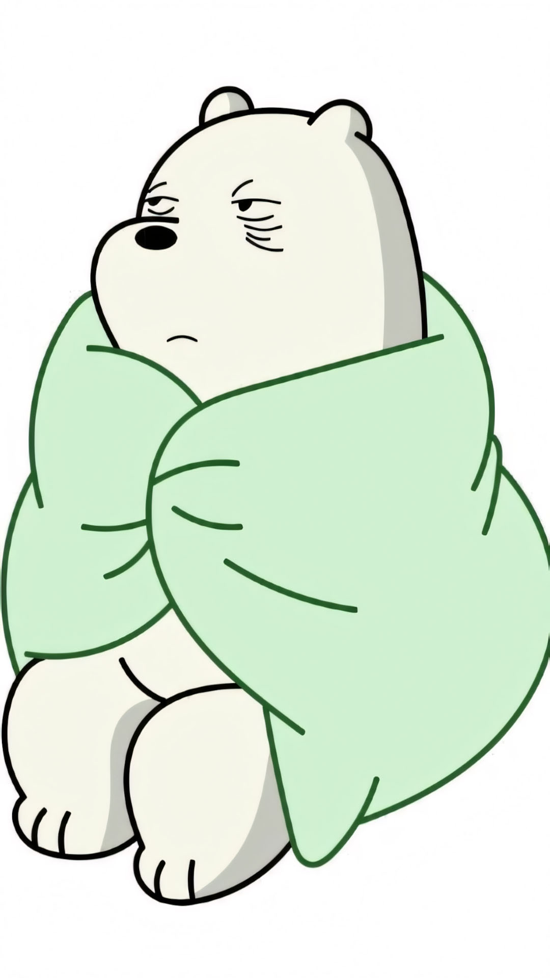 ice bear anh buon hoat hinh gau 1920px 1080px full hd 10