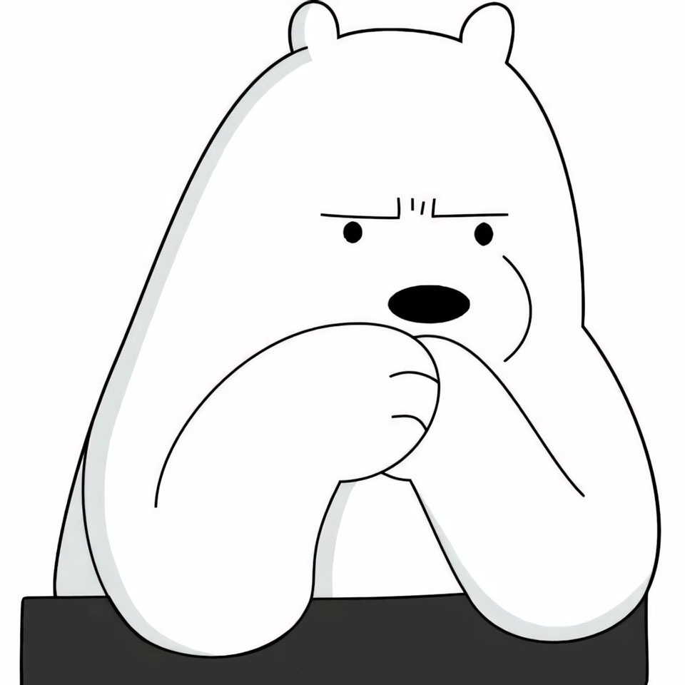 avatar anh buon hoat hinh gau 960px 960px avatar 4