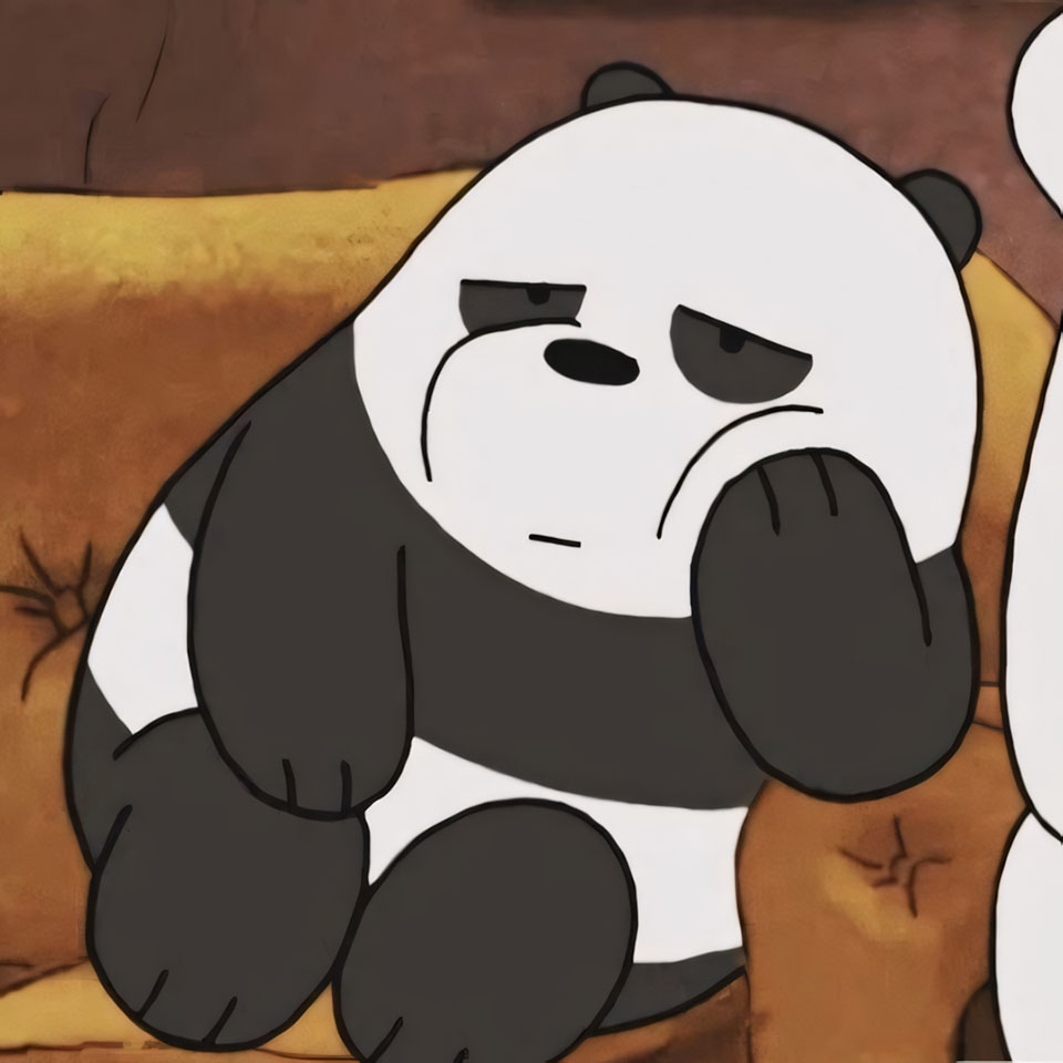 avatar anh buon hoat hinh gau 960px 960px avatar 8