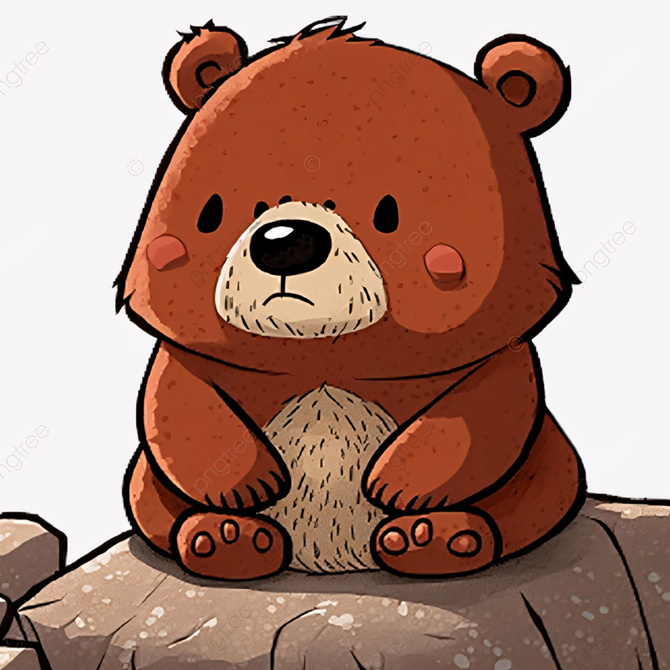 avatar anh buon hoat hinh gau 960px 960px avatar 9