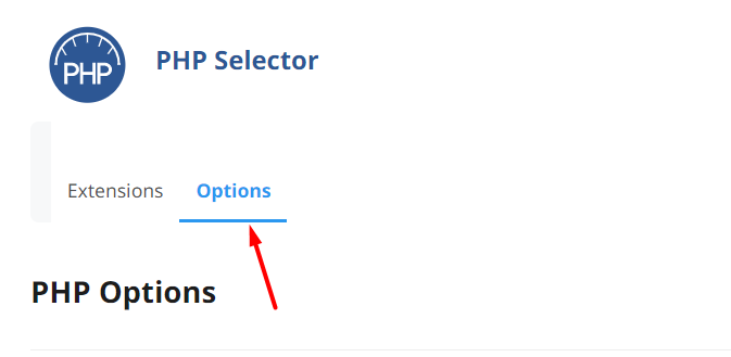php selector