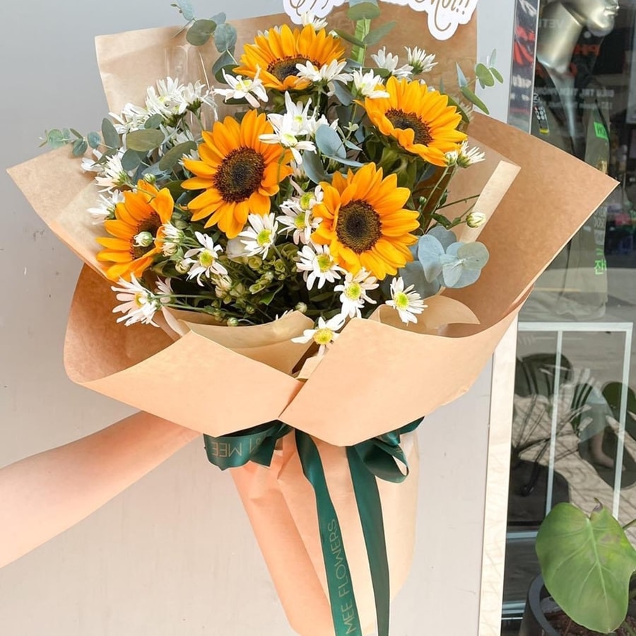 hoa chúc mừng tốt nghiệp