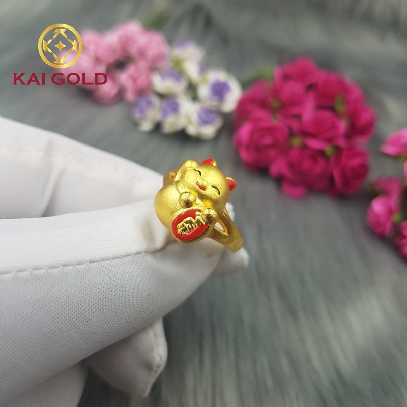 Nhan Meo Chieu Tai Vang 24k 9999 Kaigold 1