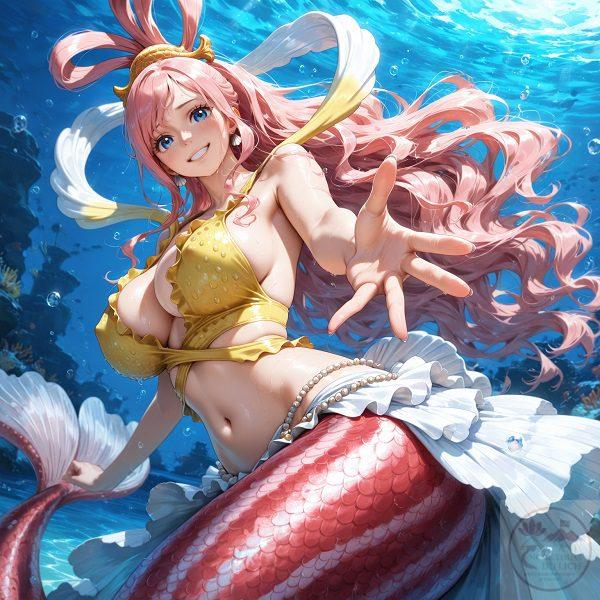 Nico Robin bunny suit bãi biển