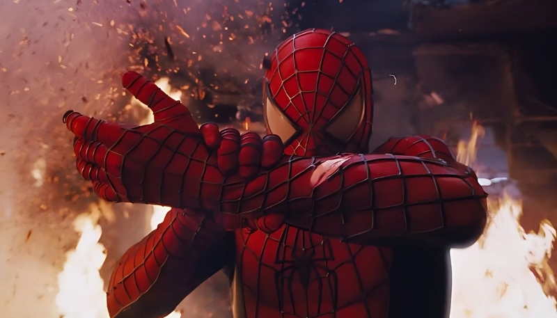 ảnh nền người nhện chibi độc đáo