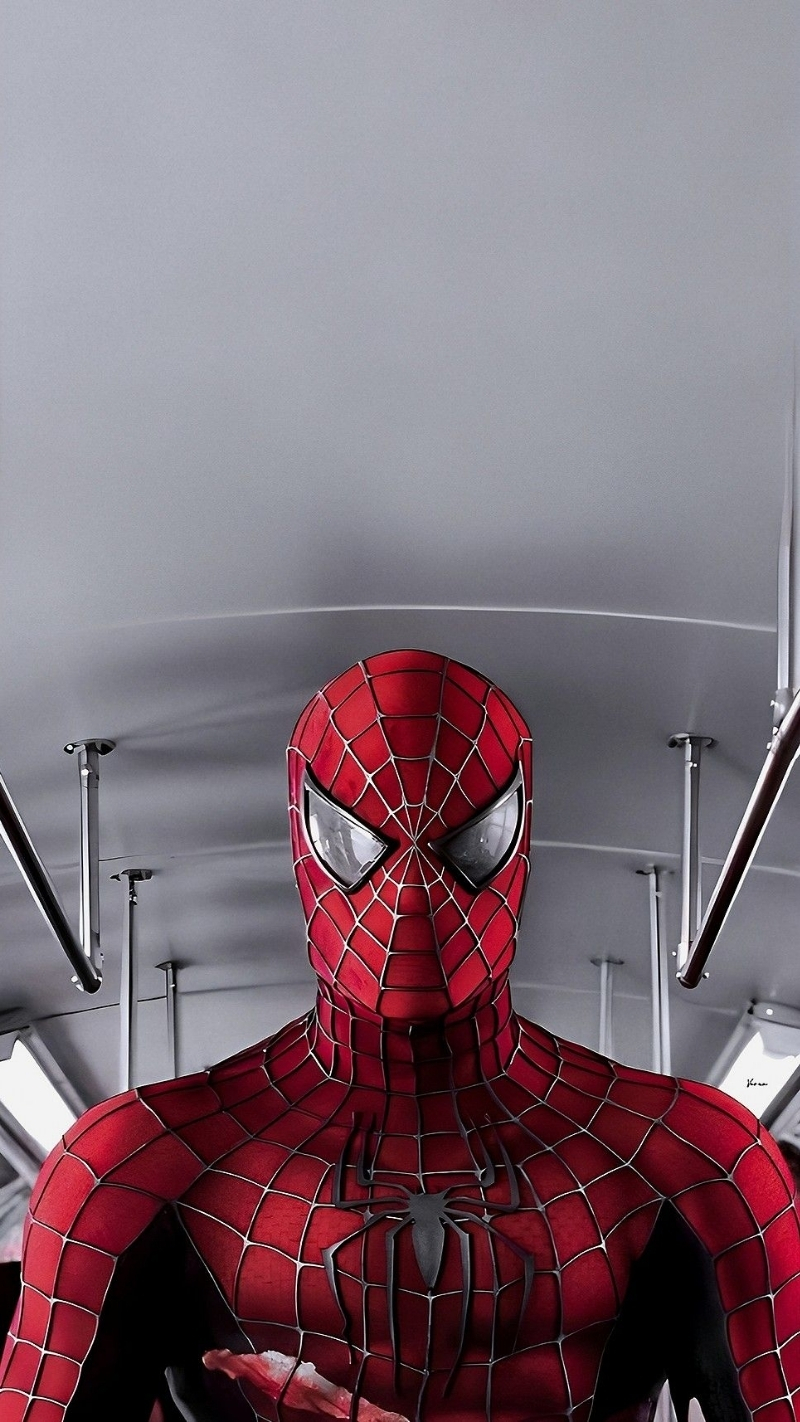 ảnh nền người nhện màu đen độc đáo