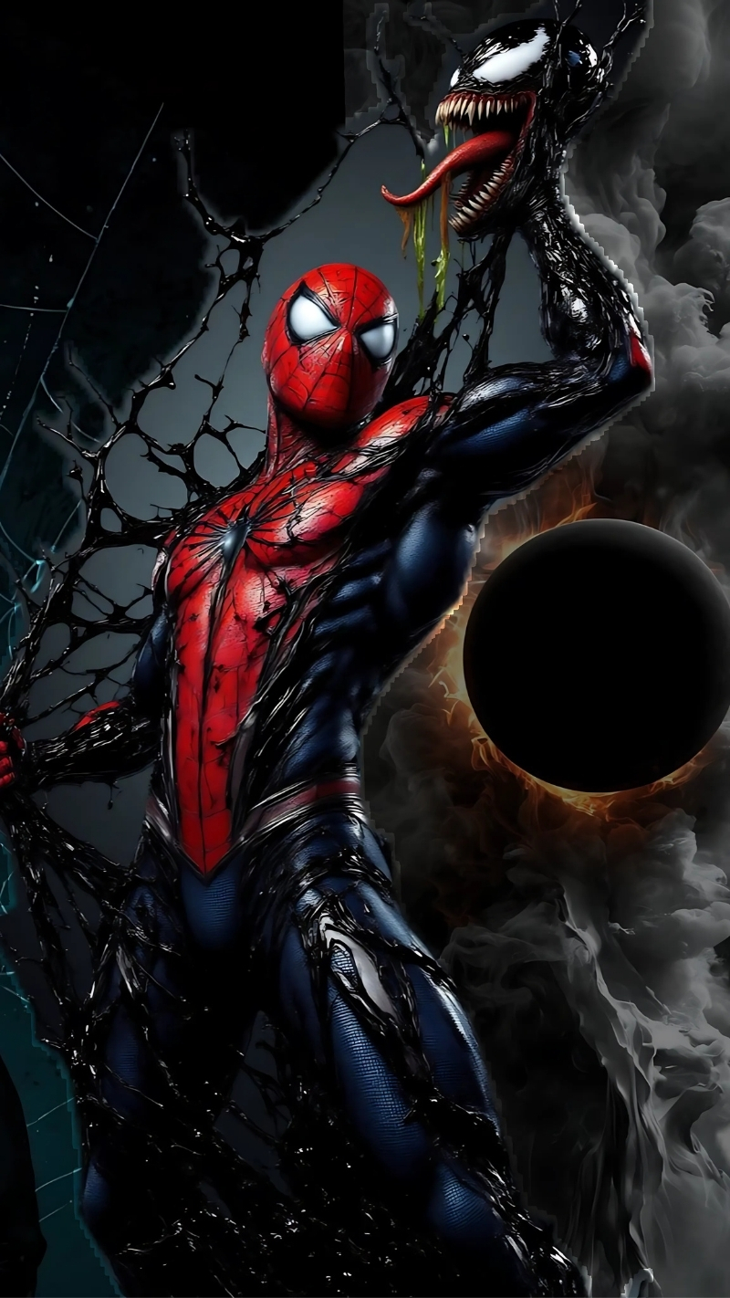 ảnh nền người nhện ngầu chất