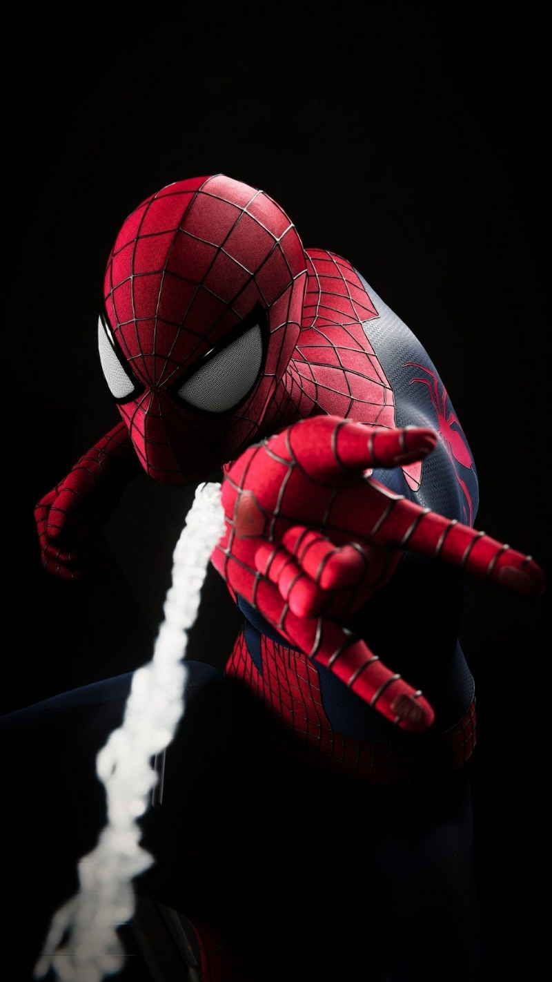 ảnh nền người nhện ngầu hiện đại