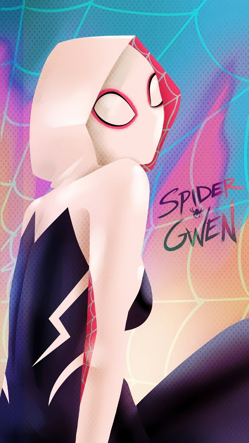 ảnh nền người nhện nữ duyên dáng