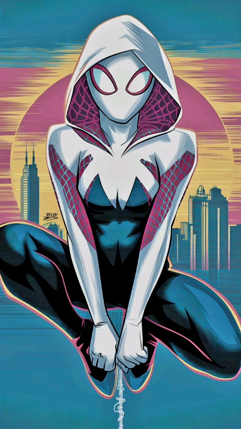 ảnh nền người nhện nữ nổi bật