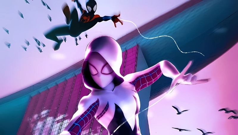 ảnh nền người nhện nữ ấn tượng