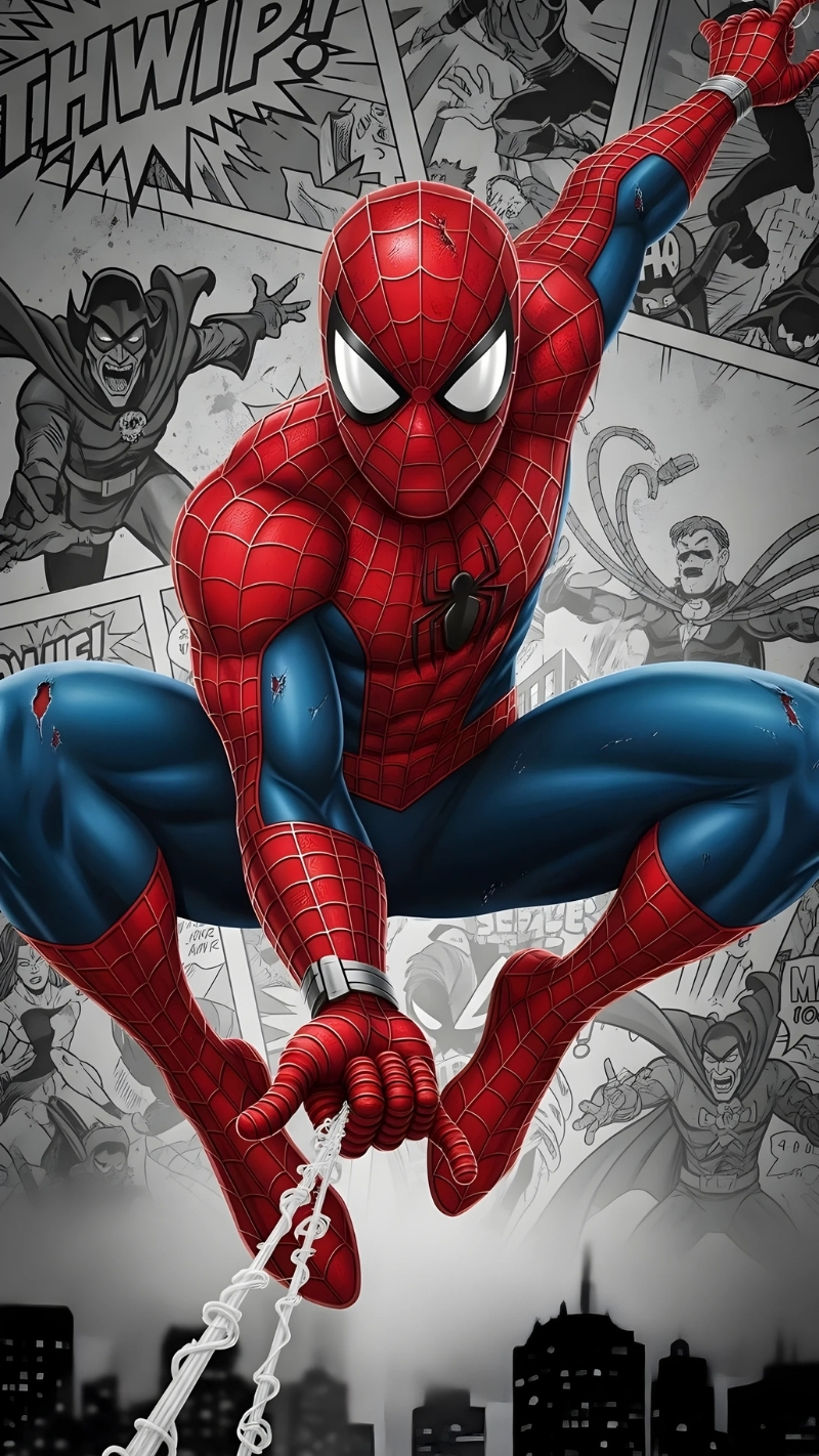 ảnh nền người nhện nữ hấp dẫn