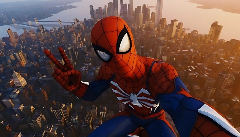 ảnh nền người nhện đẹp hào nhoáng