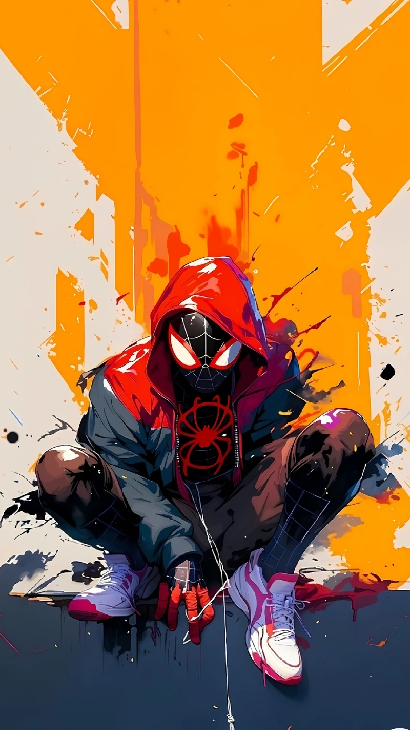 ảnh nền người nhện No Way Home rực rỡ