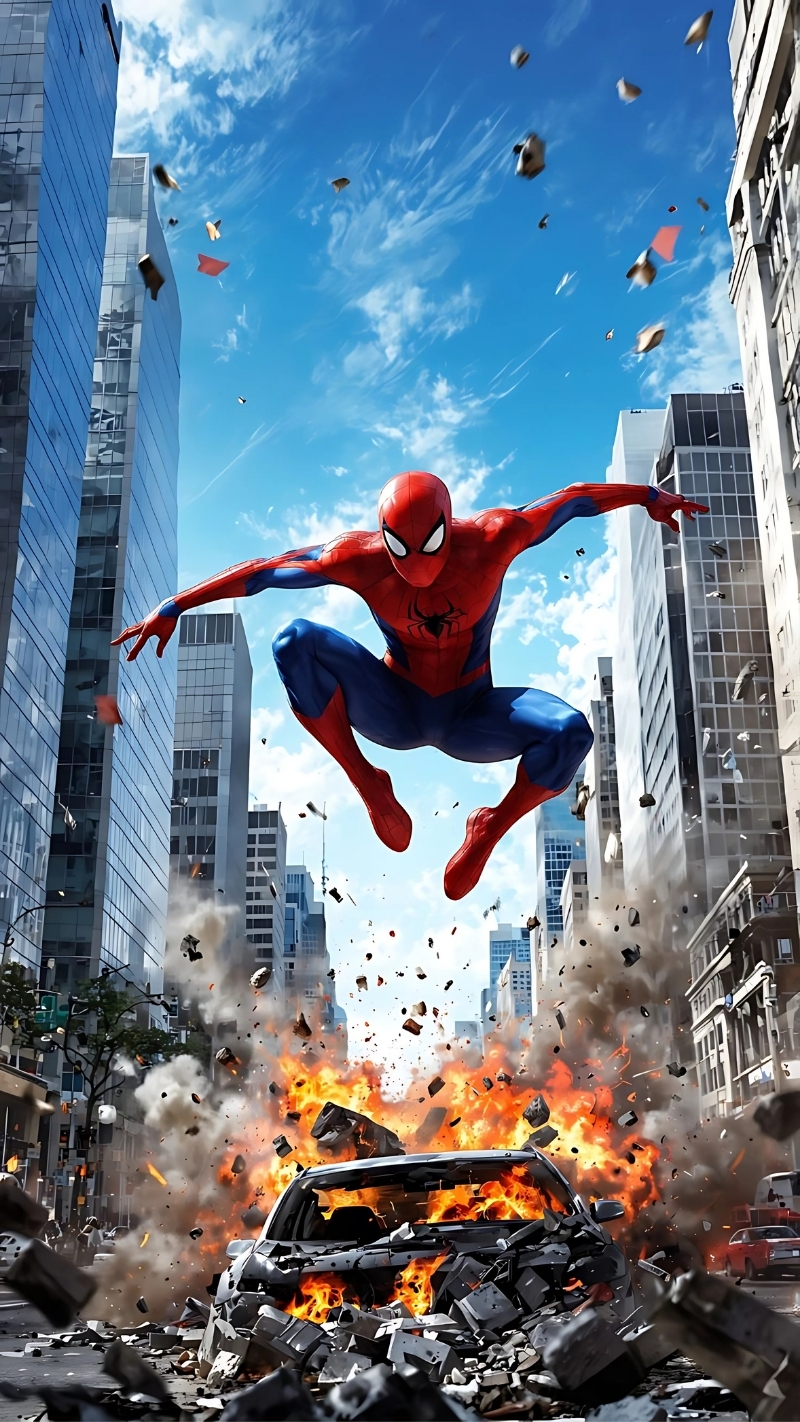 ảnh nền người nhện No Way Home lung linh