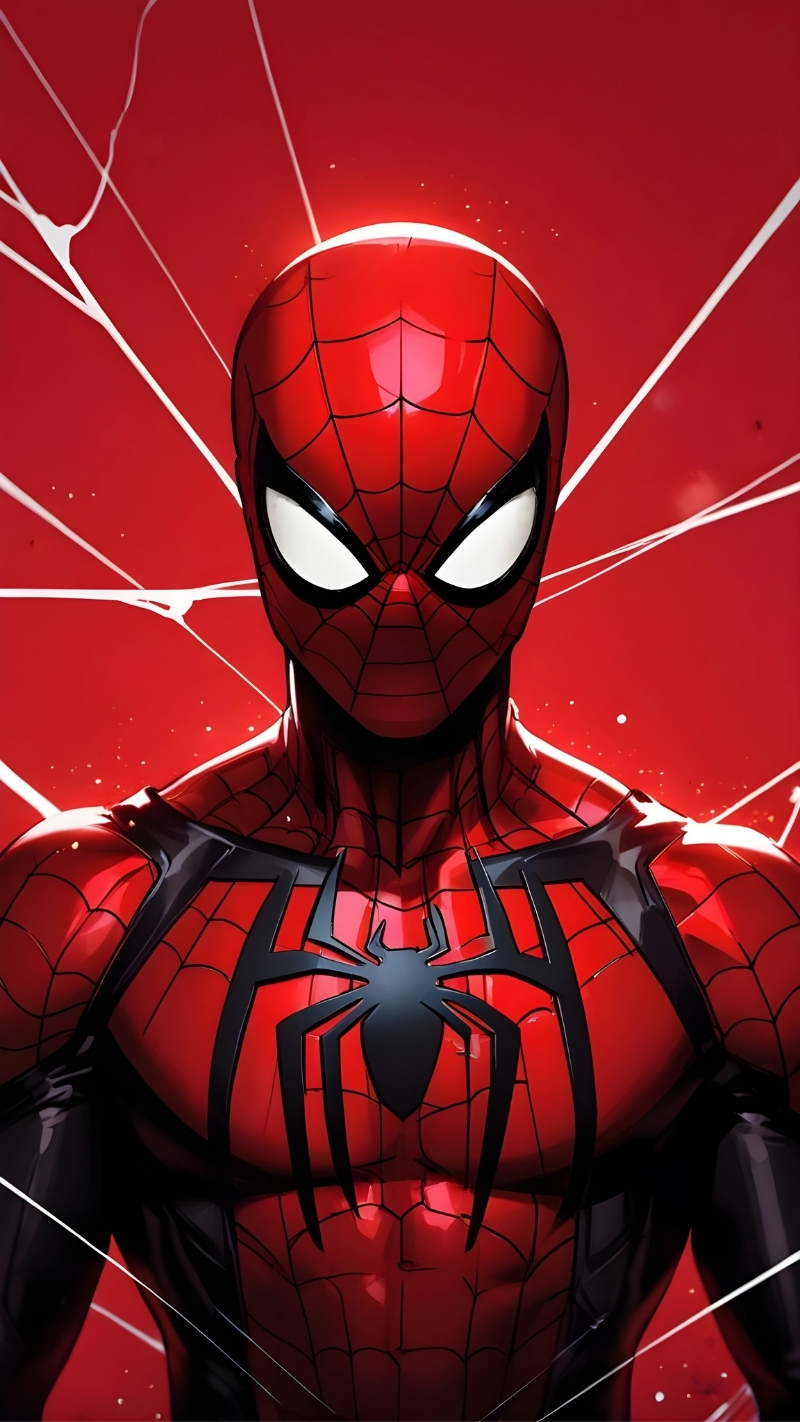 ảnh nền người nhện logo độc đáo