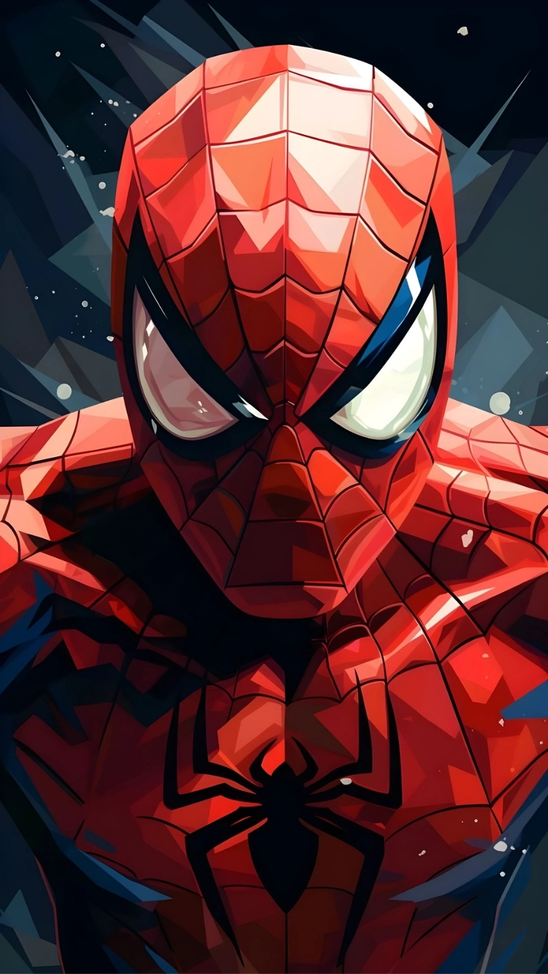 ảnh nền người nhện logo ấn tượng