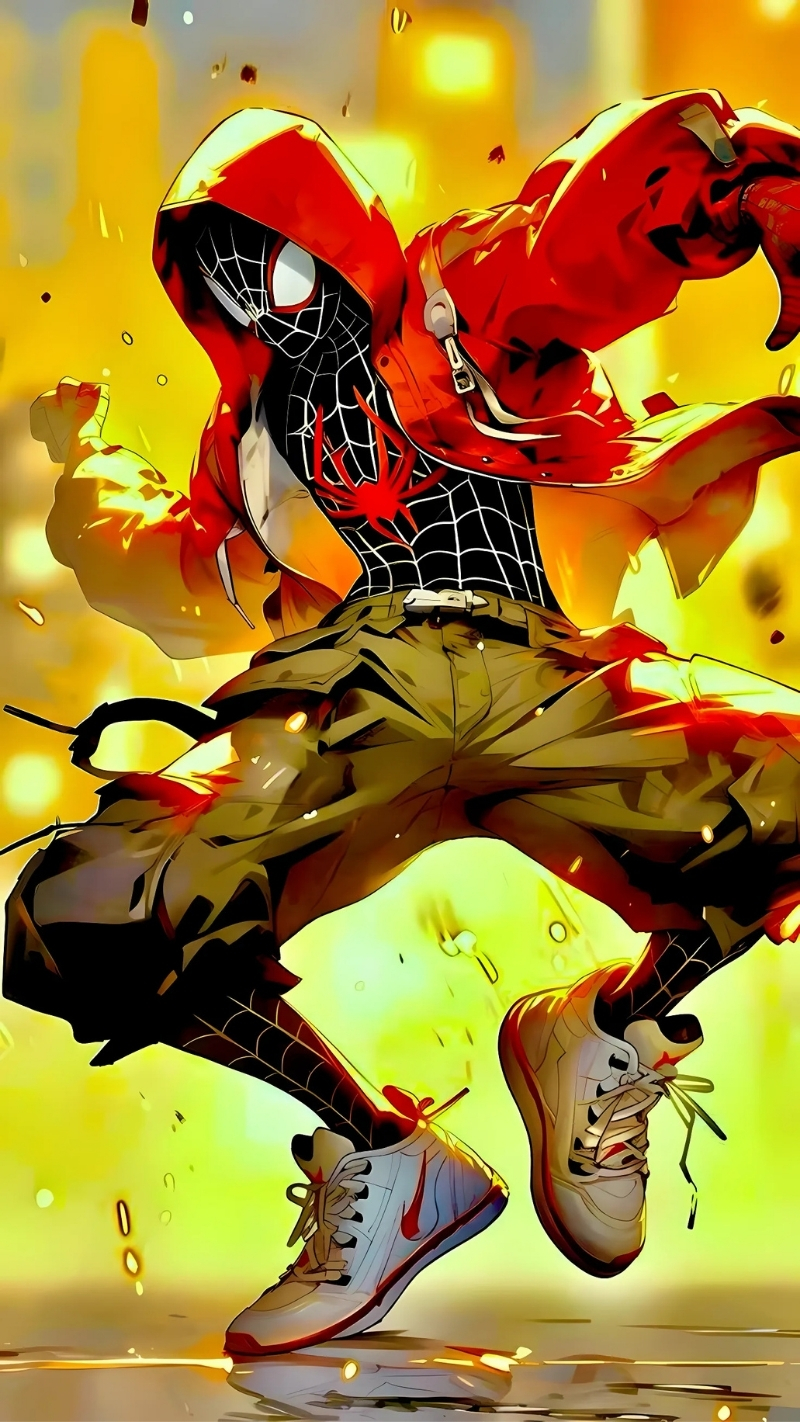 ảnh nền người nhện đẹp long lanh