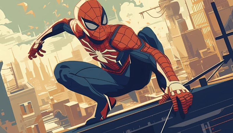 ảnh nền người nhện 4K ấn tượng