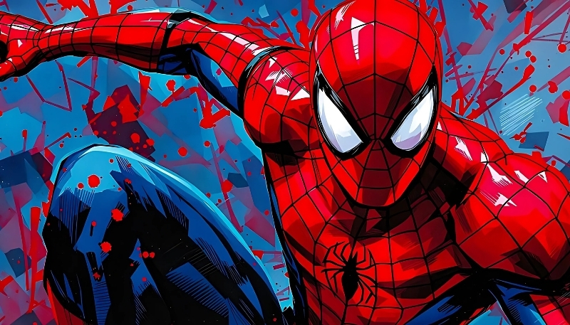 ảnh nền người nhện 4K ngạt thở