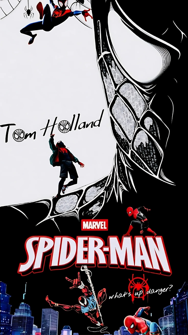 ảnh nền người nhện 3D nổi bật