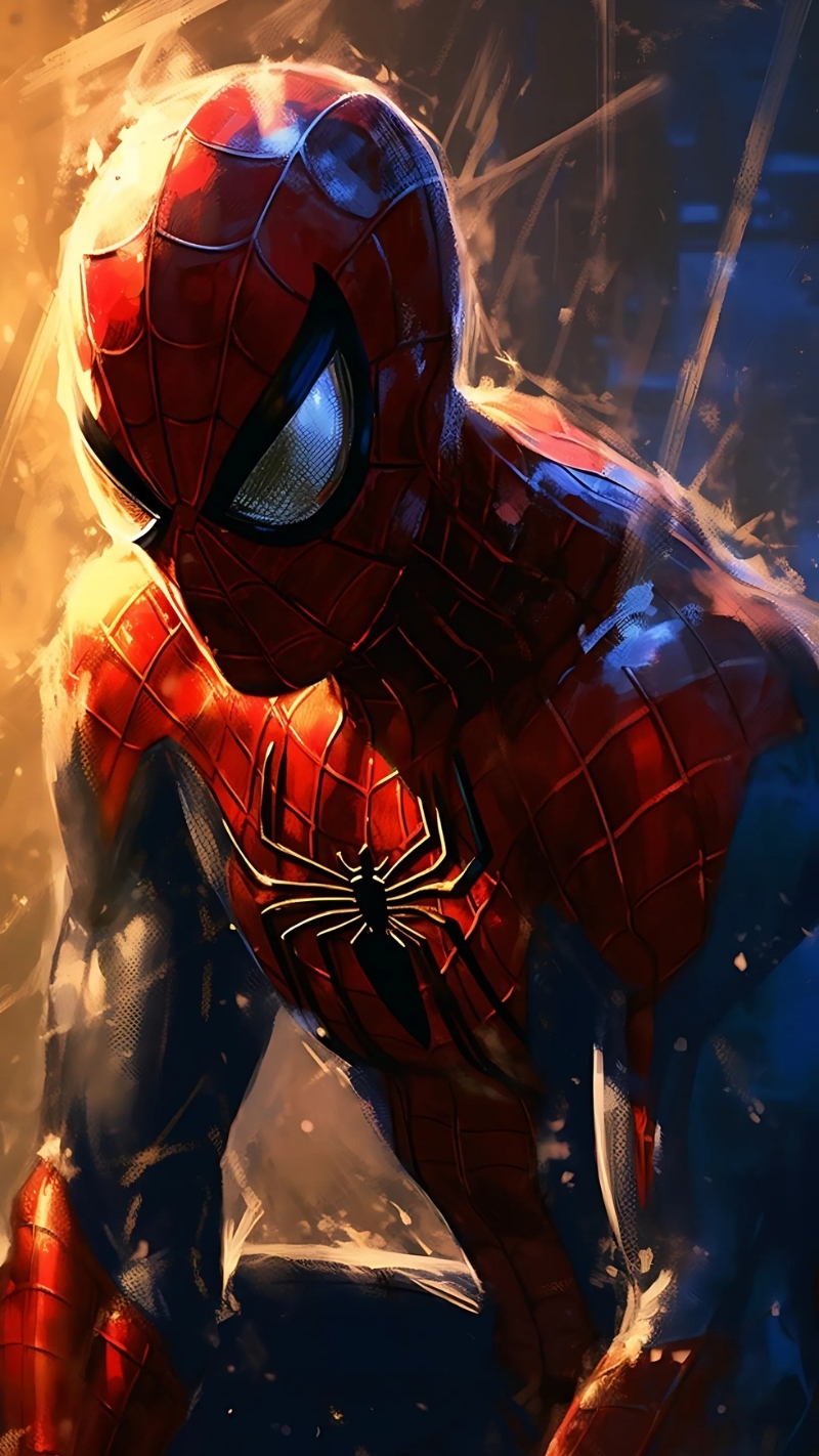 ảnh nền người nhện 3D mắt mê